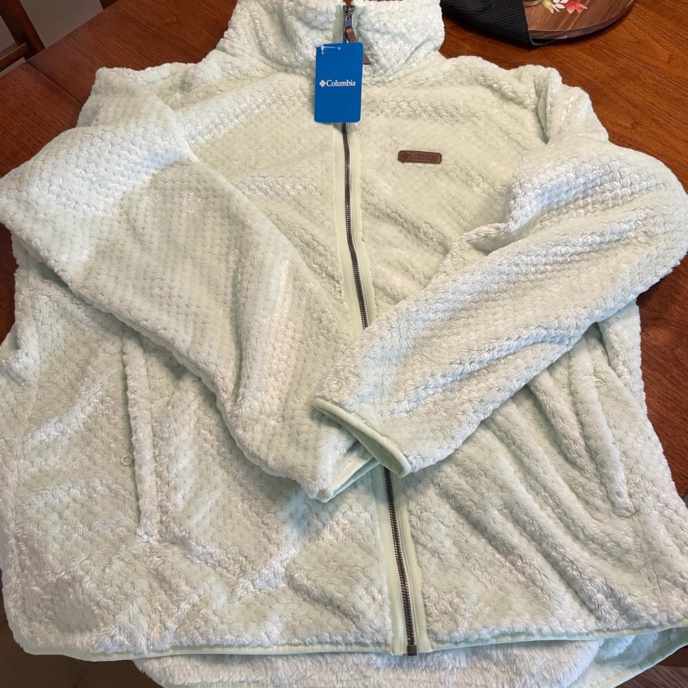 Brand New! Fireside Sherpa Jacket -Mint Green